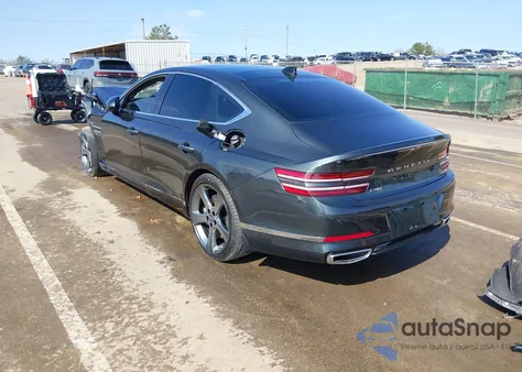 2021 Genesis G80 3.5T Rwd from USA, damaged, VIN KMTGC4SD1MU086772